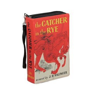 The Catcher in the Rye Red Book Bag - Literary Crossbody or Wrist Strap